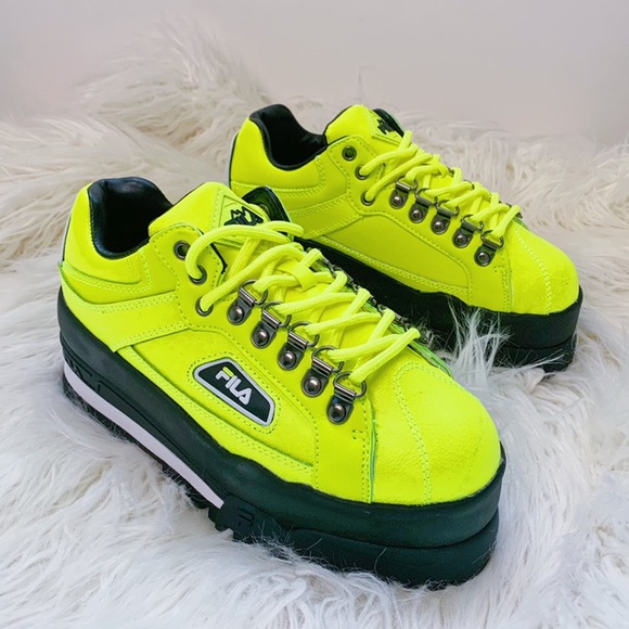 fila neon green